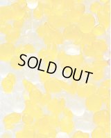 【カートン】フロストグラスボール　イエロー／クリアー 1ｋｇ×25袋入