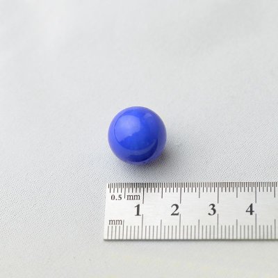 画像4: 【限定商品】ガラス球　青メノウ調　直径約１６ｍｍ 約100個入