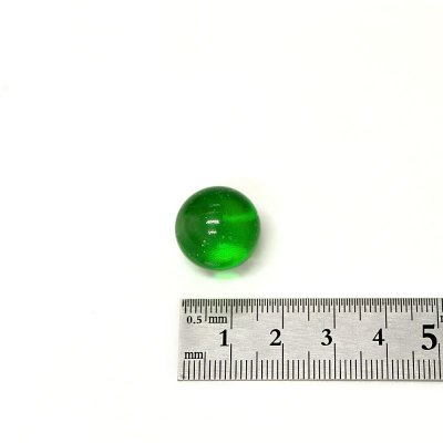 画像2: 【カートン】カラーマーブル、グリーン 直径17ｍｍ 4,000個入