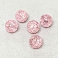 【カートン】フラッシュマーブル、ピンク 直径15ｍｍ 2,000個入（100×20入） 