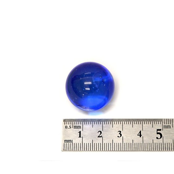 画像3: カラーマーブル、コバルト 直径25ｍｍ 65個入 (3)