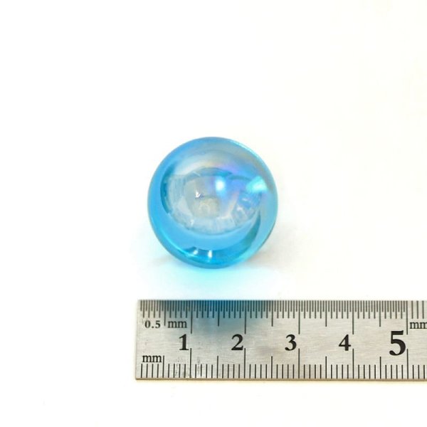 画像2: 【カートン】オーロラ、ブルー 直径25ｍｍ 1,250個入 (2)