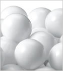 画像1: 【カートン】ホワイトマーブル 直径10ｍｍ 約12,000個入（約600×20入） (1)