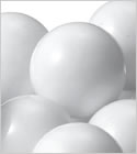 画像1: 【カートン】ホワイトマーブル 直径25ｍｍ 約980個入（約49×20入） (1)